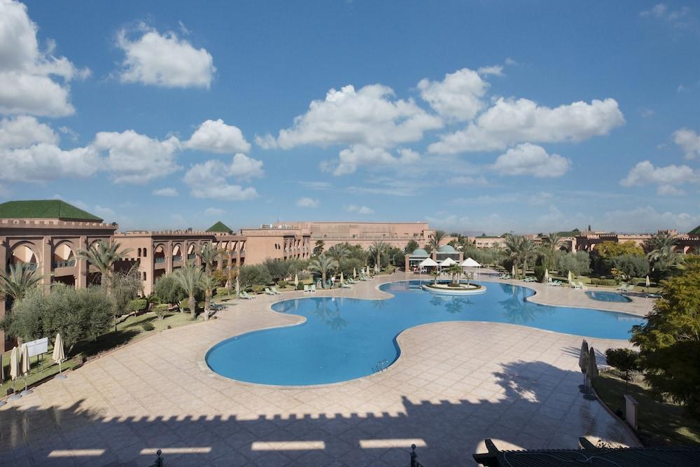 Hotel Mogador Aqua Fun & Spa à Marrakesh Extérieur photo The swimming pool at the hotel